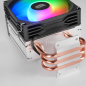 Refroidisseur CPU Mars Gaming MCPU-X3 - TDP jusqu'à 190 W - 3 caloducs - Ventilateur FDB PWM 120 mm - Silencieux - Accessoires i