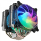 Dissipateur thermique Mars Gaming MCPU-XT - Performances extrêmes 300W TDP - Double tour - 6 caloducs HCT - Compatible ARGB - Mu