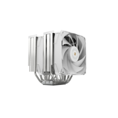 Refroidisseur de processeur Mars Gaming MCPU-XU9, puissance 400 W, 9 caloducs HCT, ailettes en aluminium, blanc