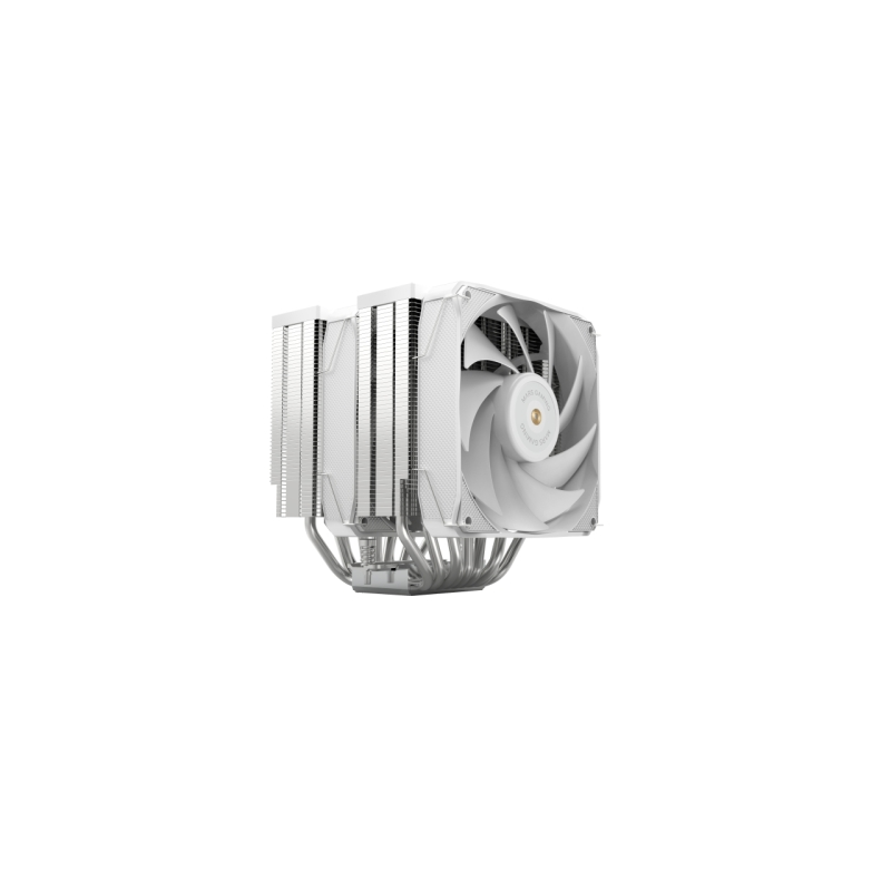 Refroidisseur de processeur Mars Gaming MCPU-XU9, puissance 400 W, 9 caloducs HCT, ailettes en aluminium, blanc