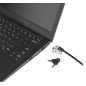 Kensington N17 Serrure à clé pour ordinateurs portables Dell - Tête robuste - Technologie à broches cachées - Câble en acier au