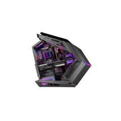 Boîtier tour ATX Mars Gaming MC-TITAN - Panneaux latéraux en verre trempé - Éclairage ARGB - Hub d'éclairage avec télécommande -