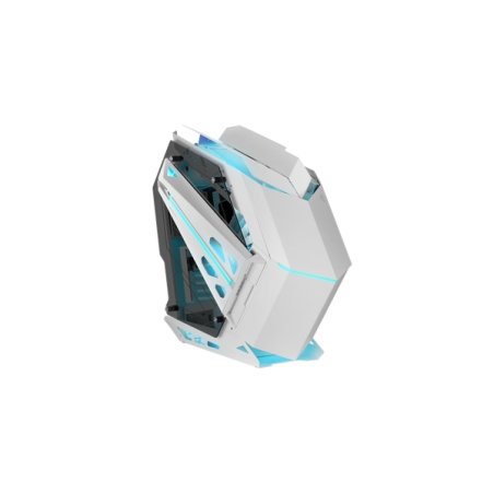 Boîtier tour ATX Mars Gaming MC-TITAN - Panneaux latéraux en verre trempé - Éclairage ARGB - Hub d'éclairage avec télécommande -