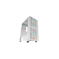 Boîtier tour ATX Mars Gaming MC-VAULT - 4 ventilateurs ARGB 120 mm - Panneau latéral en verre trempé - Grilles avant et supérieu