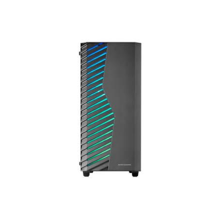 Boîtier tour ATX Mars Gaming MC-VOLT - Ventilateur ARGB 120 mm - Panneau latéral en verre trempé - Grille avant ARGB - 7 emplace