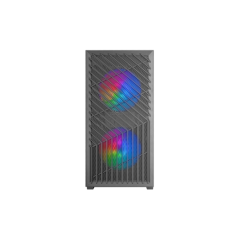 Boîtier tour ultra-compact Mars Gaming MC-VORTEX - 3 ventilateurs FRGB 120 mm - Compatible MicroATX/Mini-ITX - Double compartime