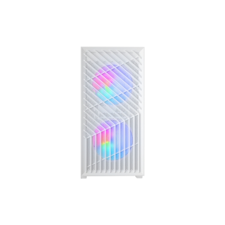 Boîtier mini-tour ultra-compact Mars Gaming MC-VORTEX - 3 ventilateurs FRGB 120 mm - Compatible MicroATX/Mini-ITX - Double compa