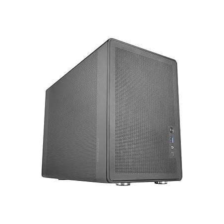 Boîtier tour ultra-compact Mars Gaming MC-XPRO - Compatible MicroATX/Mini-ITX - Grille de refroidissement à 360° - Ventilateur a