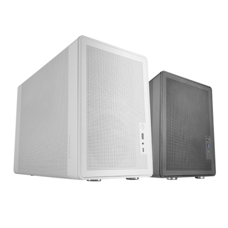 Boîtier tour ultra-compact Mars Gaming MC-XPRO - Compatible MicroATX/Mini-ITX - Grille de refroidissement à 360° - Ventilateur a