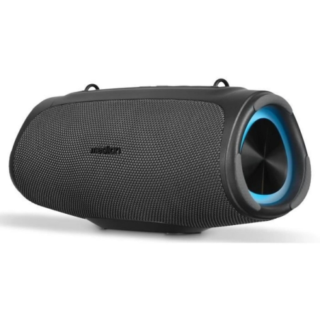 Enceinte Medion Life P61746 M 30 W - Bluetooth 5.3 - Mode diffusion - Résistante à l'eau - Jusqu'à 42 heures d'autonomie - Éclai
