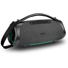 Enceinte Medion Life P61768 XL 50 W + 50 W RMS - Bluetooth 5.3 - Mode diffusion - Résistante à l'eau - Jusqu'à 30 heures d'auton
