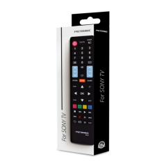 Télécommande Metronic compatible avec les téléviseurs Sony - Noir