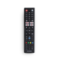 Télécommande Metronic compatible avec les téléviseurs Philips - Noir