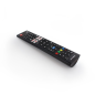Télécommande Metronic compatible avec les téléviseurs Philips - Noir