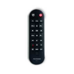 Télécommande universelle Metronic ZAP 2 pour TV + TNT - Noir