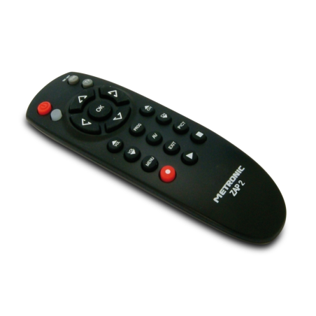 Télécommande universelle Metronic ZAP 2 pour TV + TNT - Noir
