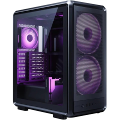 Boîtier tour Cooler Master Masterframe 500 E-ATX - 2 ventilateurs avant RGB 200 mm - Fenêtre latérale - Panneaux interchangeable