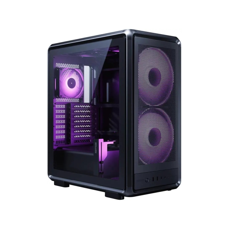 Boîtier tour Cooler Master Masterframe 500 E-ATX - 2 ventilateurs avant RGB 200 mm - Fenêtre latérale - Panneaux interchangeable