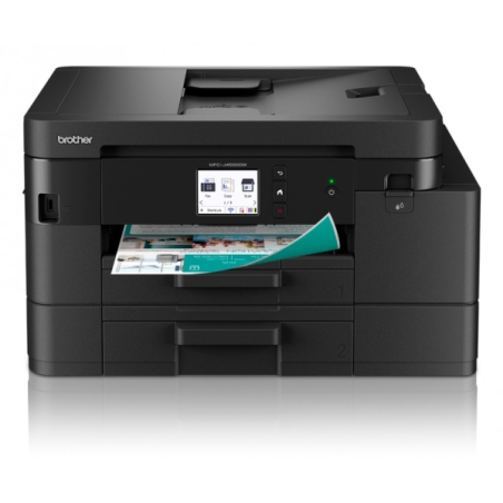 Imprimante multifonction couleur recto verso Brother MFC-J4550DW avec fax Wi-Fi 20 ppm et chargeur automatique de documents 20 f
