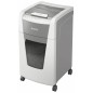 Leitz IQ 300 Autofeed P5 Destructeur Automatique Bureau - Détruit 300 Feuilles - Silent Clean Safe - Micro Cut Din P5 - Blanc