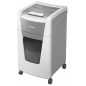 Destructeur de papier automatique Leitz IQ 300 Autofeed P4 - Détruit 300 feuilles - Corbeille 60L - Coupe particule - Blanc
