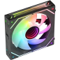 Mars Gaming MF-LINKFINITY Ventilateur PWM Modulaire - Éclairage Infinity Mirror 360° - Connexion Modulaire LINKFINITY - Contrôle