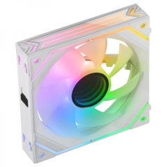 Mars Gaming MF-LINKFINITY Ventilateur PWM Modulaire - Éclairage Infinity Mirror 360° - Connexion Modulaire LINKFINITY - Contrôle