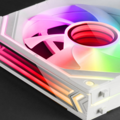 Mars Gaming MF-LINKFINITY Ventilateur PWM Modulaire - Éclairage Infinity Mirror 360° - Connexion Modulaire LINKFINITY - Contrôle