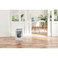 ✅ Destructeur de papier automatique Leitz IQ 100 Autofeed P4 - Détruit 100 feuilles - Corbeille 34L - Coupe par en stock