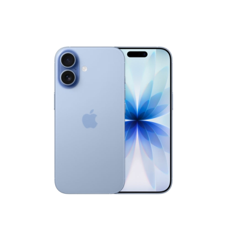 Apple iPhone 17, écran 6,3 pouces, puce A19, 512 Go, bleu brume