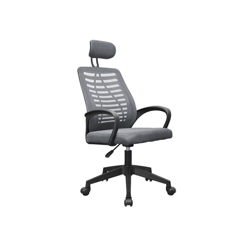 Chaise de bureau ergonomique Mars Gaming MGC-ERGOB - Appui-tête, soutien lombaire et accoudoirs réglables - Maille respirante -