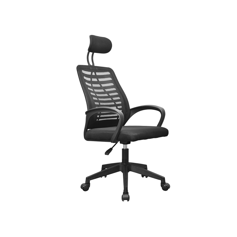 Chaise de bureau ergonomique Mars Gaming MGC-ERGOB - Appui-tête, soutien lombaire et accoudoirs réglables - Maille respirante -