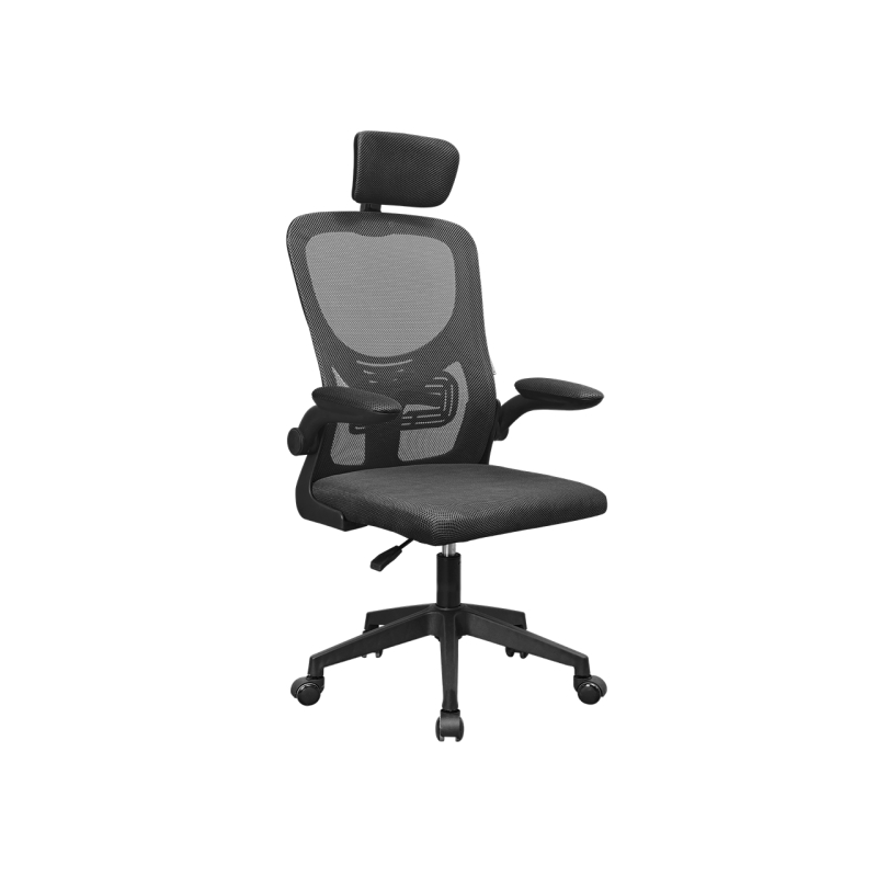 Chaise de bureau ergonomique Mars Gaming MGC-ERGOPLUS - Appui-tête, soutien lombaire et accoudoirs réglables - Maille respirante