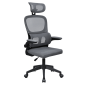 Chaise de bureau ergonomique Mars Gaming MGC-ERGOPRO - Appui-tête, soutien lombaire et accoudoirs réglables - Maille respirante