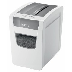 ✅ Destructeur de documents Leitz IQ Slim Home Office P4 - Silencieux et élégant - 10 feuilles - Corbeille 23L en stock