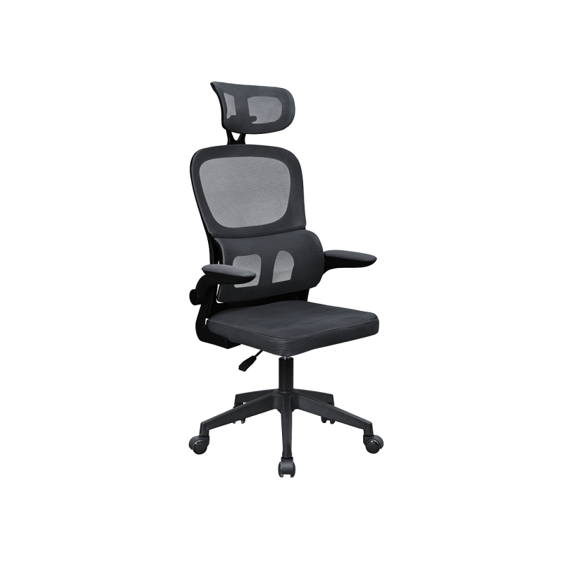 Chaise de bureau ergonomique Mars Gaming MGC-ERGOPRO - Appui-tête, soutien lombaire et accoudoirs réglables - Maille respirante