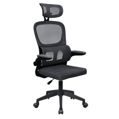 Chaise de bureau ergonomique Mars Gaming MGC-ERGOPRO - Appui-tête, soutien lombaire et accoudoirs réglables - Maille respirante