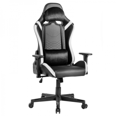 Chaise de jeu Mars Gaming MGC-PRO - Cuir PU - Coussins doux au toucher - Accoudoirs 2D - Dossier inclinable à 135º - Supporte 15
