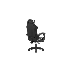 Chaise de jeu ergonomique Mars Gaming MGC-X - Repose-pieds extensible - Coussins lombaires et cervicaux - 660 x 540 x 1250 mm -