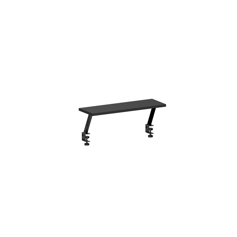 Support de moniteur surélevé Mars Gaming MGDS - Installation rapide - Compatible avec les bureaux jusqu'à 33 mm d'épaisseur - Ch