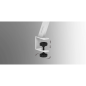 Support de moniteur surélevé Mars Gaming MGDS - Installation rapide - Compatible avec les bureaux jusqu'à 33 mm d'épaisseur - Ch