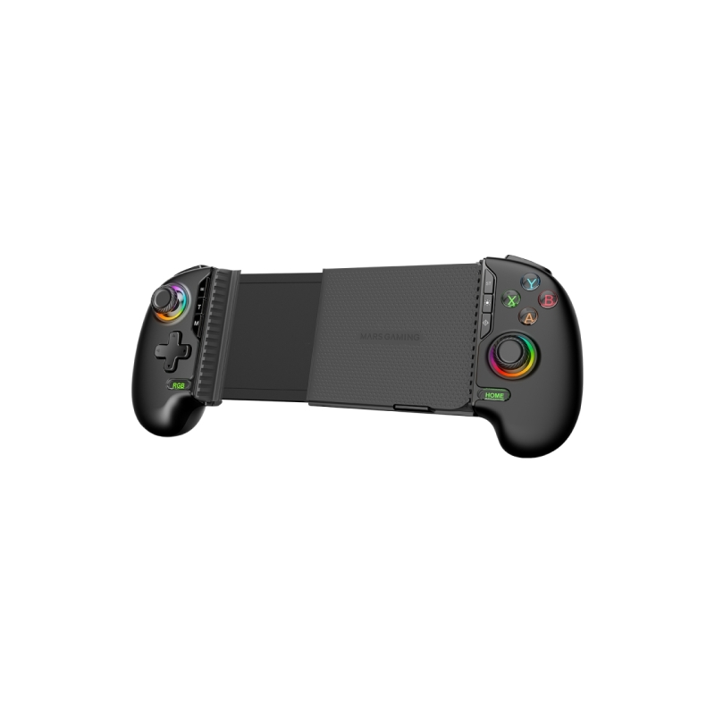 Manette de jeu multiplateforme Mars Gaming MGPXPRO - Bluetooth - Jusqu'à 10 heures d'autonomie - Double vibration - Batterie 100