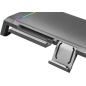 Support pour Moniteur Mars Gaming Premium MGS-ONE - Réglable 3 Tailles - Éclairage Chroma RGB - USB 2.0 - Tiroir de Rangement -