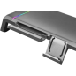 Support pour Moniteur Mars Gaming Premium MGS-ONE - Réglable 3 Tailles - Éclairage Chroma RGB - USB 2.0 - Tiroir de Rangement -