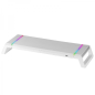 Support pour Moniteur Mars Gaming MGS-ONE - Eclairage CHROMA RGB - Taille Ajustable - Ergonomie optimale - Connecteur USB 2.0 -