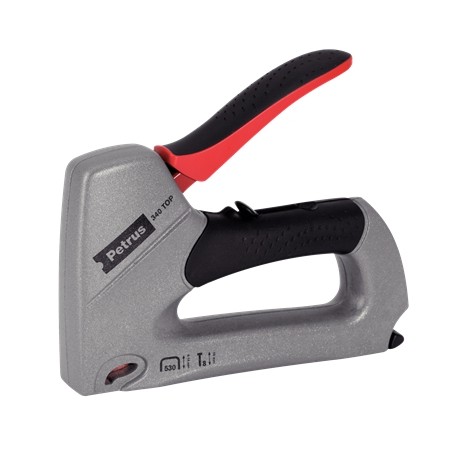 ✅ Cloueur/Agrafeuse Top Métal Petrus 295 - Pour Agrafes 530/6 à 14mm et Broches Type 8 à 15mm - Réglage de P en stock