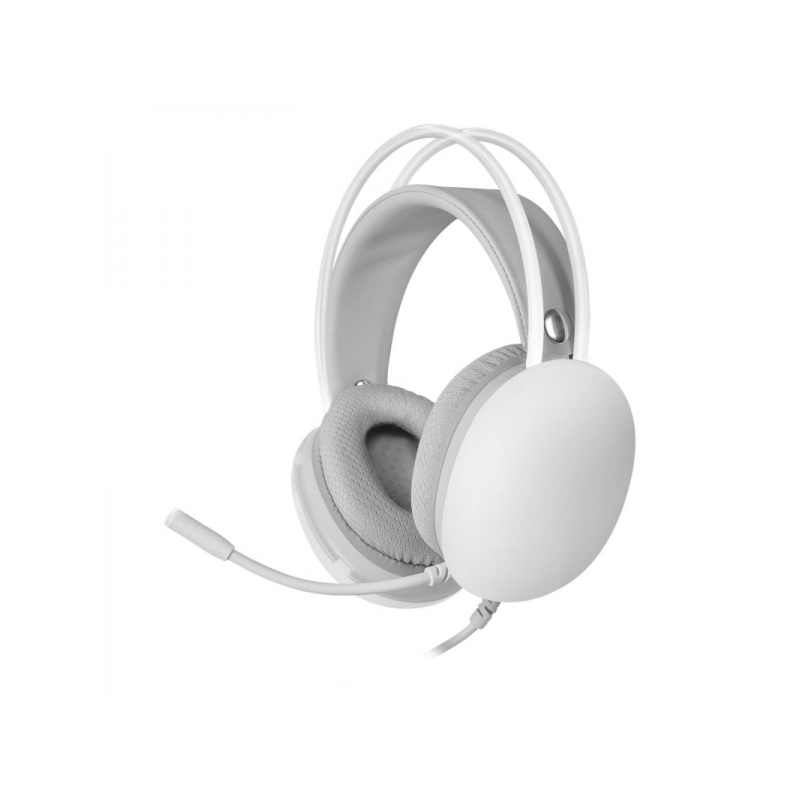 Casque de jeu Mars Gaming MH-GLOW - Éclairage CHROMA 360º - Son 3D Ultra-BASS - Microphone antibruit - Compatible multiplateform