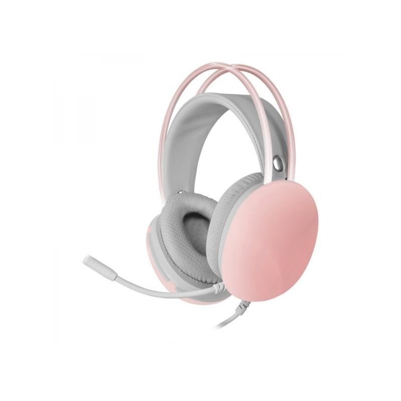 Casque Mars Gaming MH-GLOW - Son Surround - Éclairage RVB CHROMA 360º - Pilotes Hi-Fi Ultra-Bass 3D - Compatibilité Universelle