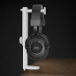 Support de casque Mars Gaming MHH2 - Double installation - Rotation 360º - Attaches de câble - Prise ferme - Blanc - Couleur bla