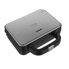 Appareil à sandwichs Cecotec Rock'nToast Deep Classic - 1000 W - Capacité : 2 sandwichs - Plaques triangulaires - Revêtement